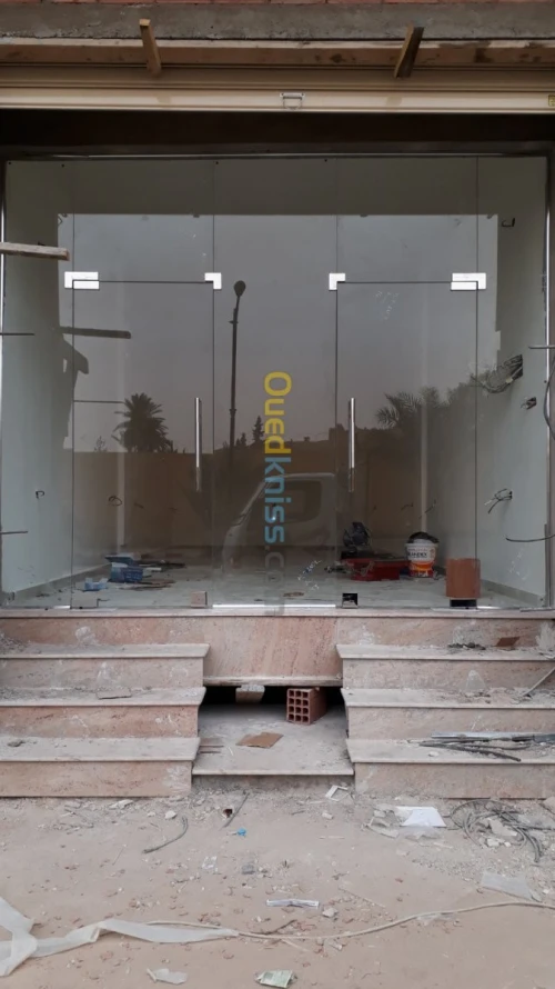 Rampe d' escalier en inox