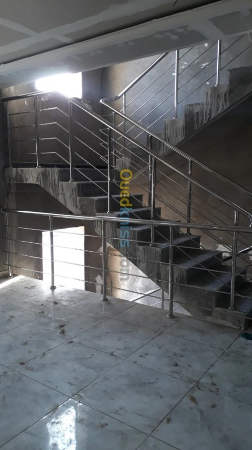 Rampe d' escalier en inox