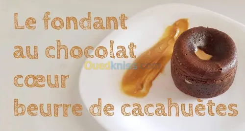 Fondants au chocolat fait maison.