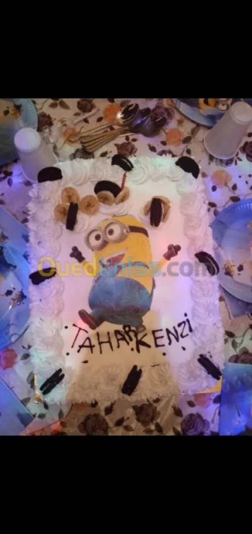 Gâteau sec gâteau d'anniversaire