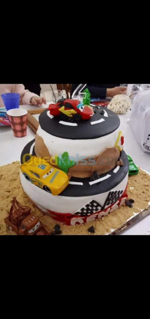 Gâteau sec gâteau d'anniversaire