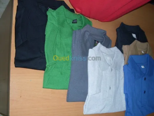 confection de polo+tee-shirt+sweat-sh