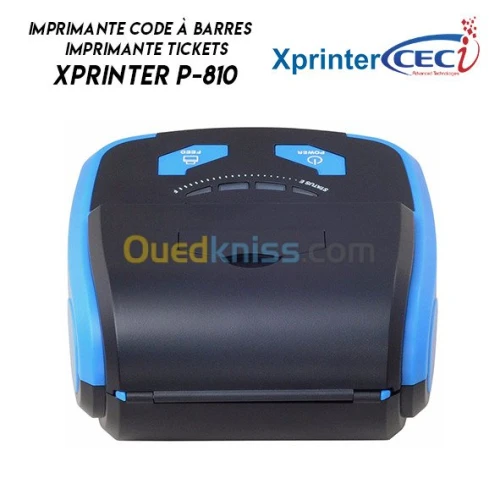 Imprimante ticket - code barre MOBILE 