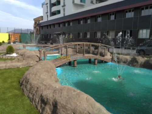 conception et réalisation de piscine, fontaine, jet d'eau,et mur d'eau