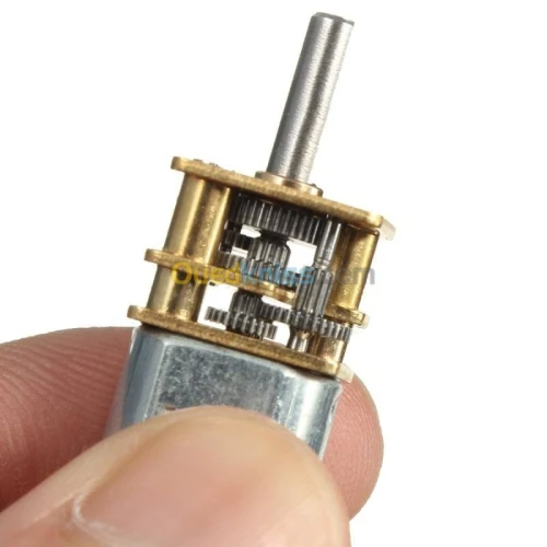 moteur à courant continu à Engrenage Arduino 