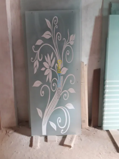 Vitrine en verre trempé 