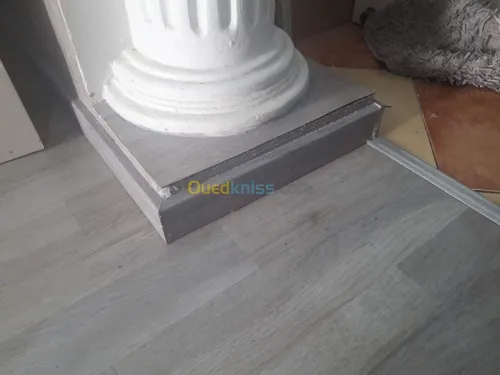 Pose et  réparation gerflex parquet 