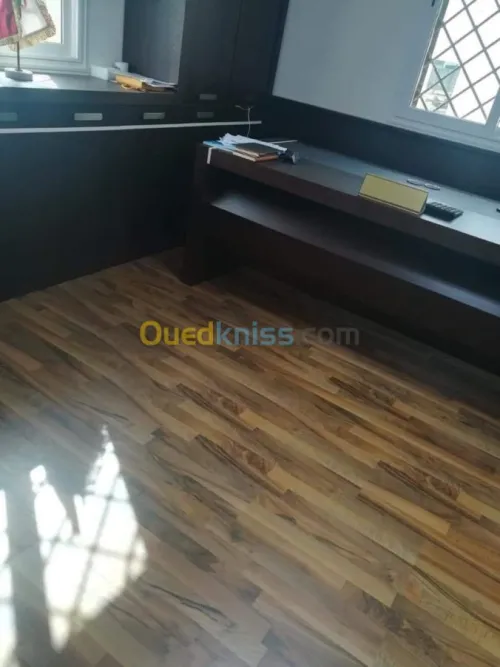 Pose et  réparation gerflex parquet 