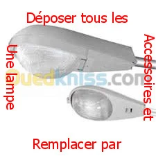 LAMPE LED POUR ECLAIRAGE PUBLIC 50w 