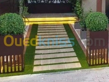 ديكورات العشب الاصطناعي