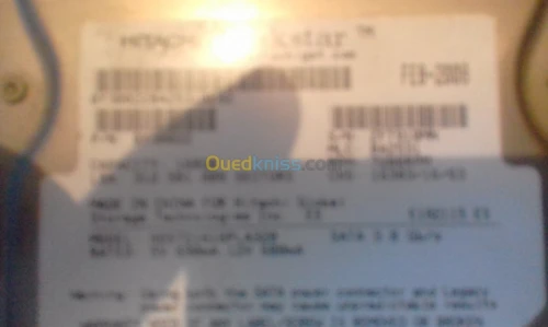 Vente de 3 Disques Sata  + 2 IDE