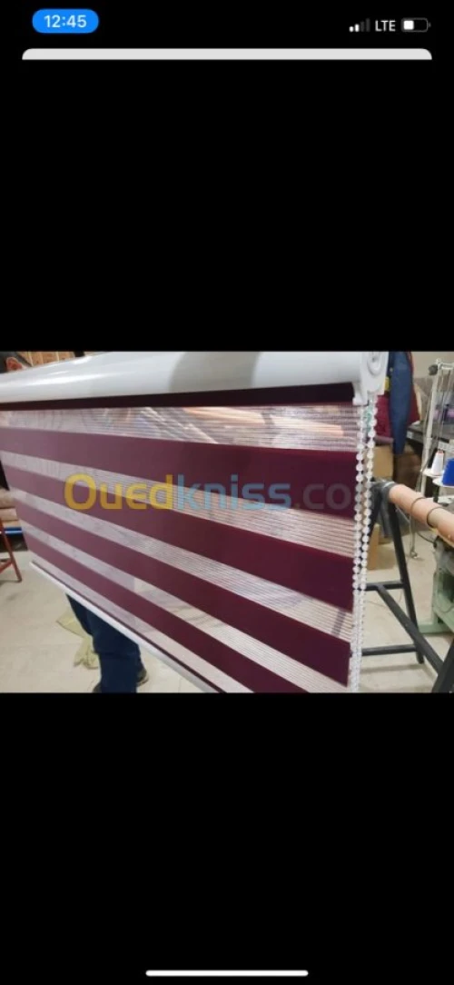 Rideaux californien duo et vénitien