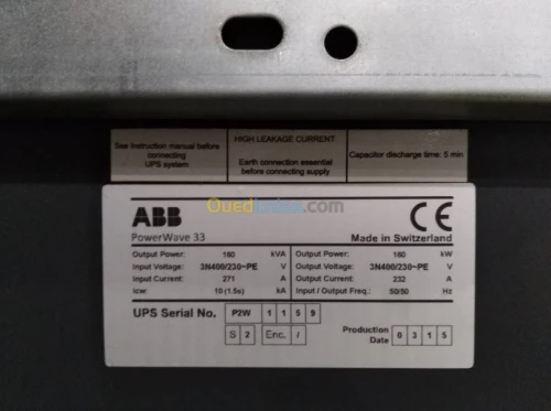  UPS (Onduleur ) APC Schneider et ABB 