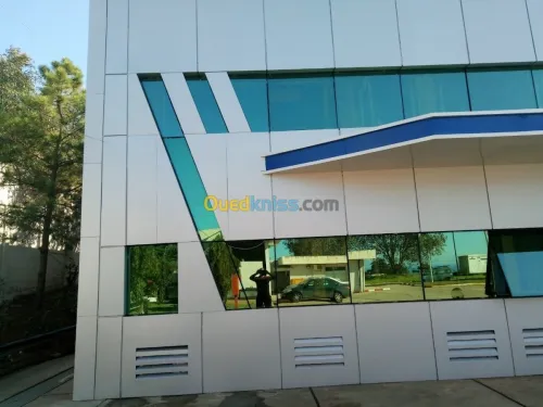 Alucobond mur rideau ventillée