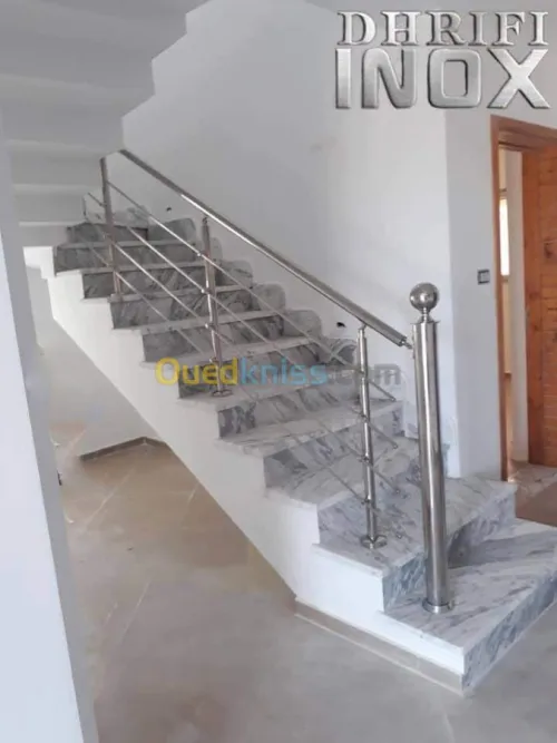 Rampe d'escalier- garde corps 