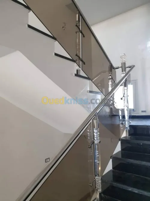 Rampe d'escalier- garde corps 