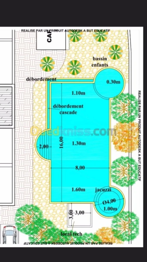 Réalisation  Piscine,sauna & s p a 