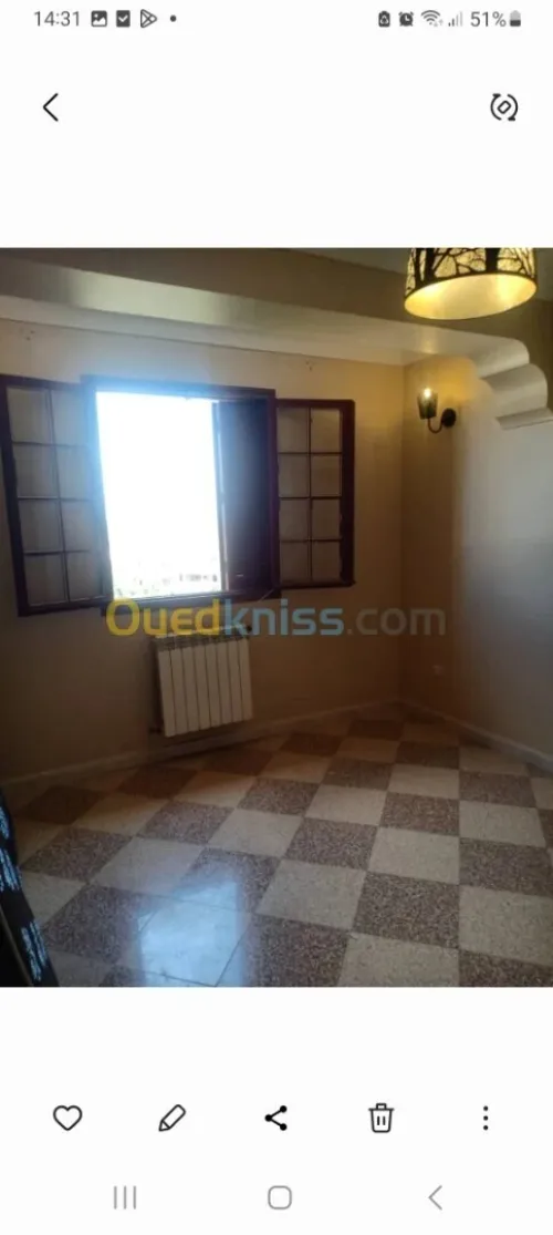 Location Appartement Niveau de villa F3 Alger Bordj el bahri