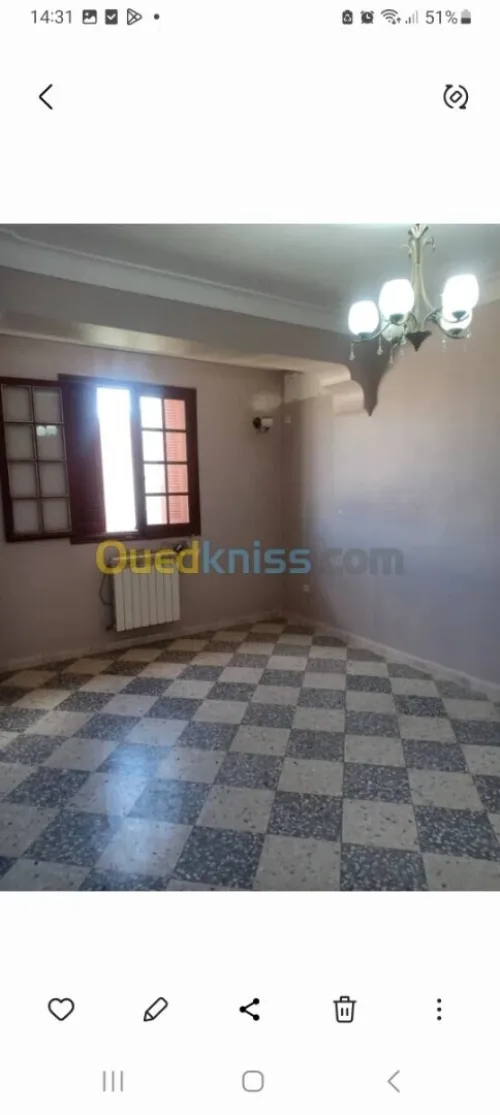 Location Appartement Niveau de villa F2 Alger Bordj el bahri