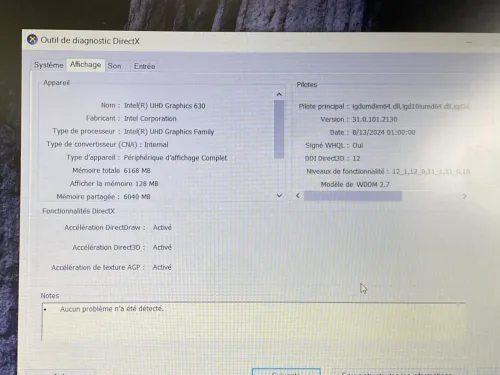 DELL LATITUDE 5591 / INTEL I5 8 EME H / 16 G / 256 / 15.6 FHD