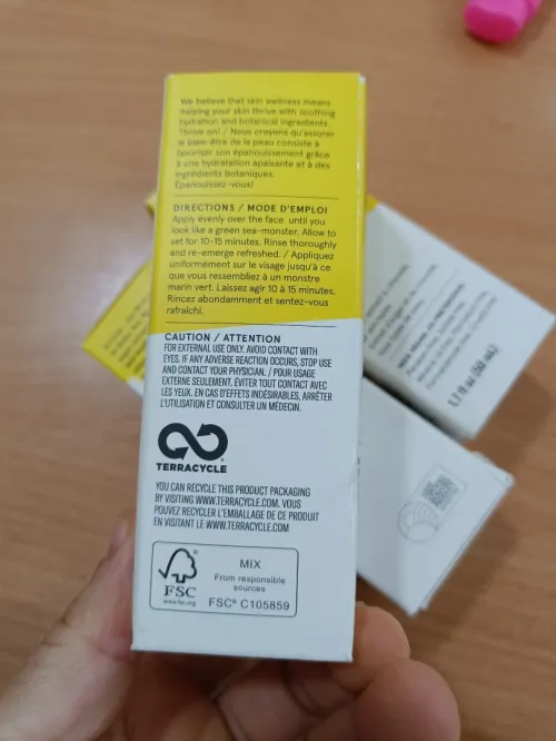Masque Huil d'Argan et Argile verte  illuminateur