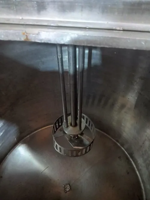 Cuve alimentaire pour fromages, lait et boissons à pulpe 500 Litres
