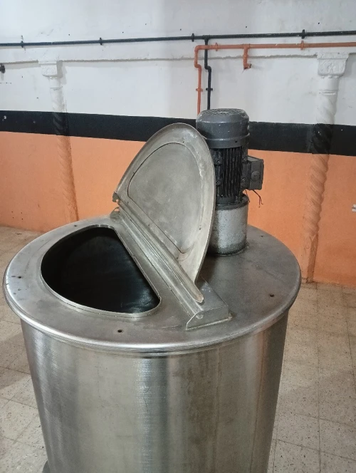 Cuve alimentaire pour fromages, lait et boissons à pulpe 500 Litres