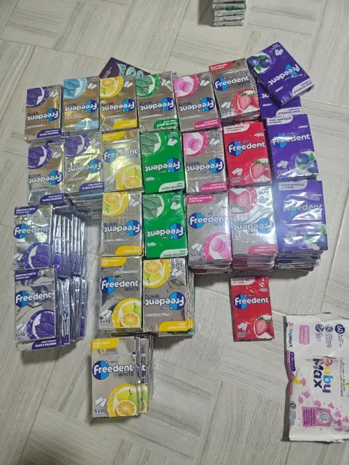 Chewing-gum fredent