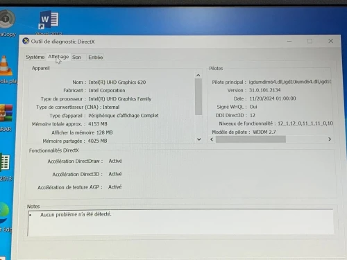 DELL LATITUDE 5490 / INTEL I5 8EME / 8G / 256 SSD NVME / 14 / FHD