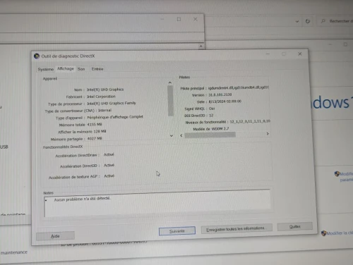 TOSHIBA DYNABOOK / INTEL I5 10 EME / 8G /256 SSD / 15.6 FHD SERIE PRO