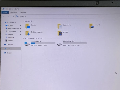 THINKPAD E590 / INTEL I5 8EME / 8G / 512 SSD / 15.6 / FHD
