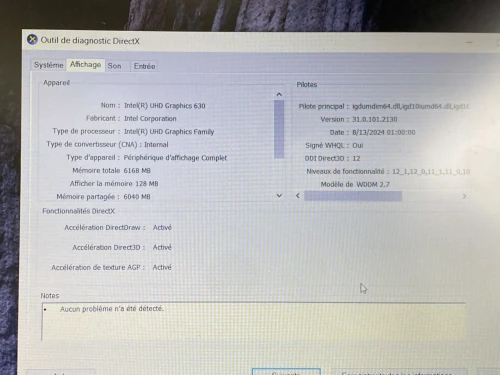 DELL LATITUDE 5591 / INTEL I5 8 EME / 12 G / 256 SSD NVME / 15.6 FHD
