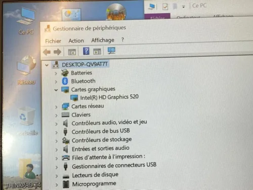 LOT DE 5THINKPAD T470 I5 6EME / 8G / 256 SSD /14 +CARTABLE