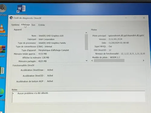 DELL LATITUDE 5490 / INTEL I5 8EME / 8G / 256 SSD NVME / 14 / FHD