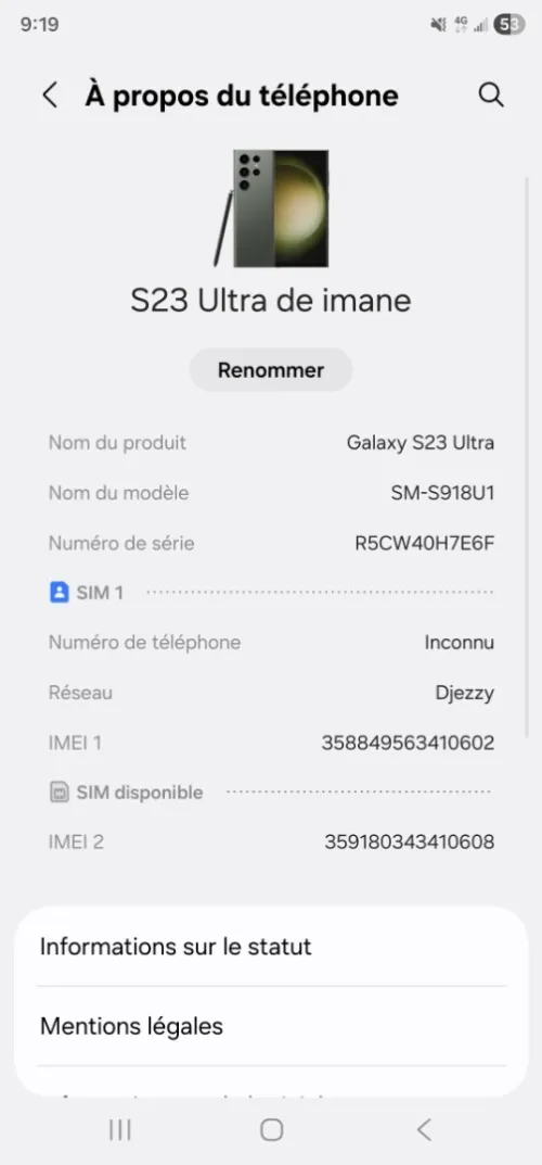 Samsung S23ultra