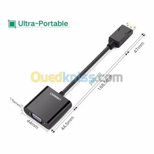 displayport to vga adapter 