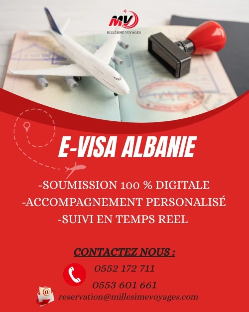E VISA ALBANIE PROMOTION    تخفيض تأشيرة إلكترونية ألبانيا