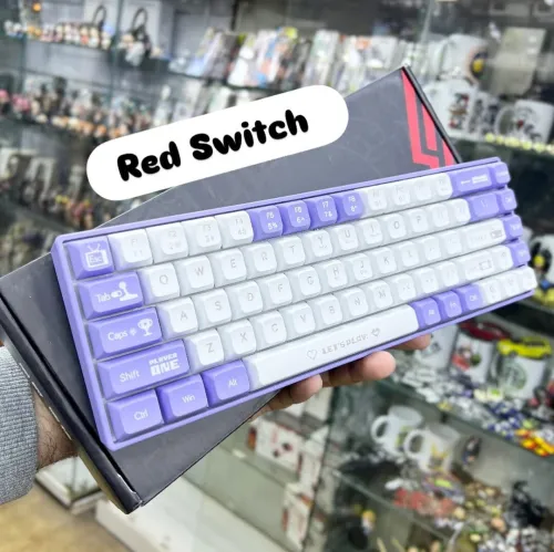 Clavier Ajazz AK680 Filaire Brown Red Switch Attack Shark Razer Havit Red Dragon Machenike