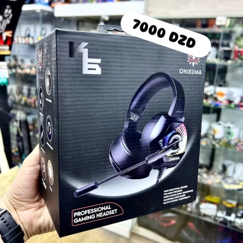 Casque Gaming Onikuma Playstation Xbox Nintendo PC Windows Razer Attack Shark Magasin Tech Gare