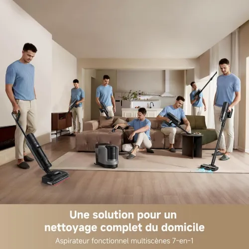 DREAME H15 Mix Aspirateur et lave sol 7 en 1