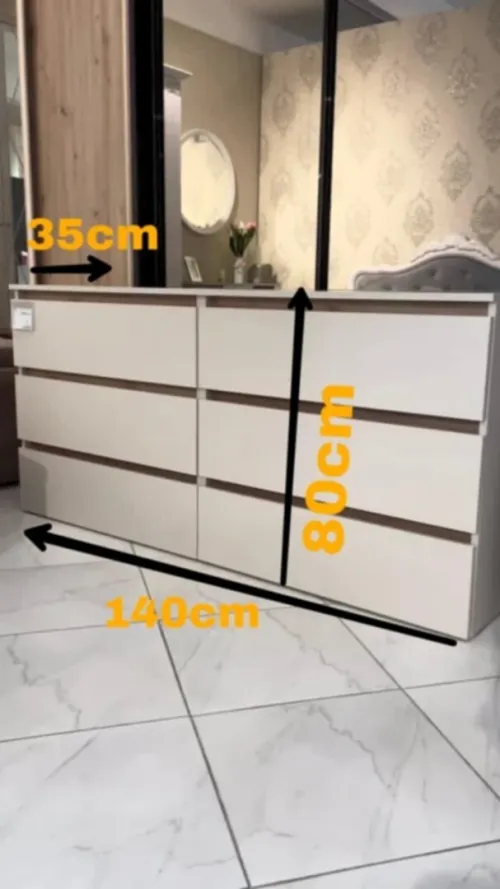 Commode 6 tiroirs 