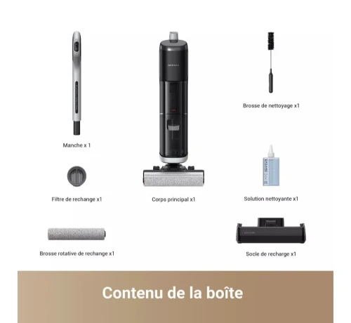 Aspirateur laveur Dreame h14 pro