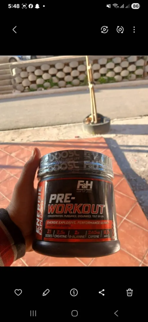 Pre workout FH