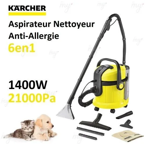 Karcher Injecteur/Extracteur SE 4001 Plus, 3EN1, 1400W