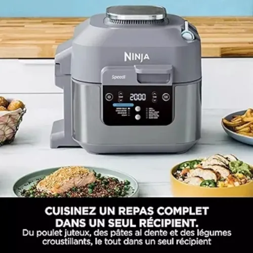 Ninja Speedi 10-en-1 Cuiseur rapide, Air Fryer, friteuse Air Fryer, Multicuiseur, 5.7L