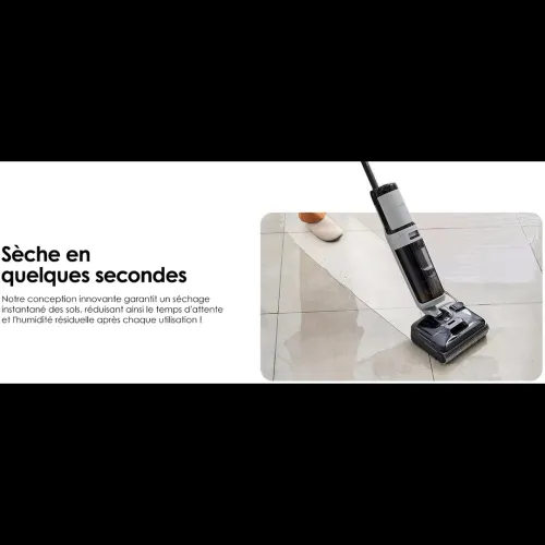 Aspirateur laveur TINECO Floor One i5 Stretch Plus Light gris