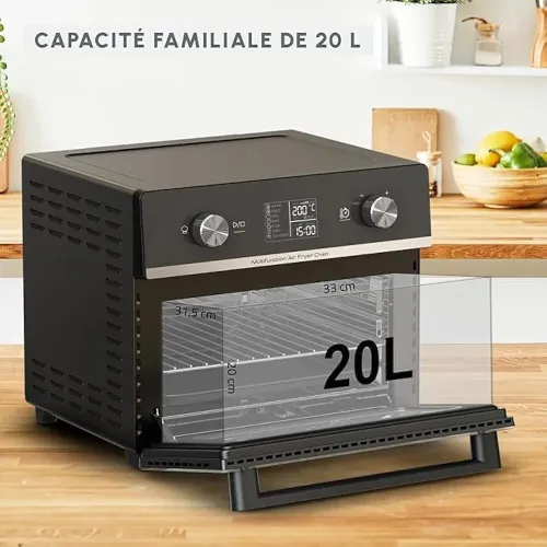 Moulinex Easy Fry air fryer multicuiseur et four 20L 10 programmes friteuse  3 niveaux de cuisson  