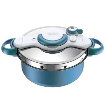 CLIPSOMINUT'DUO 5L Cocotte minute Bleu Boréal P4705100