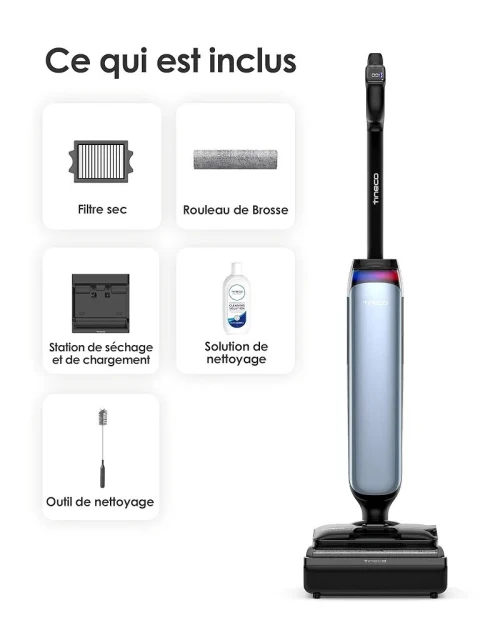 Aspirateur Balai sans Fil TINECO Floor One S9 Artist Premium