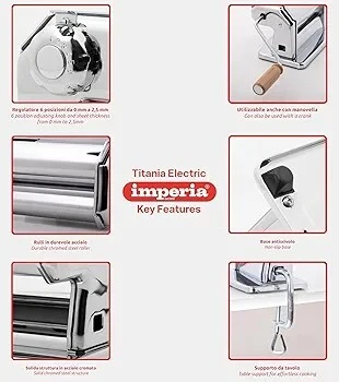 MACHINE A PATE Imperia ELECTRIC TITANIA 2675
